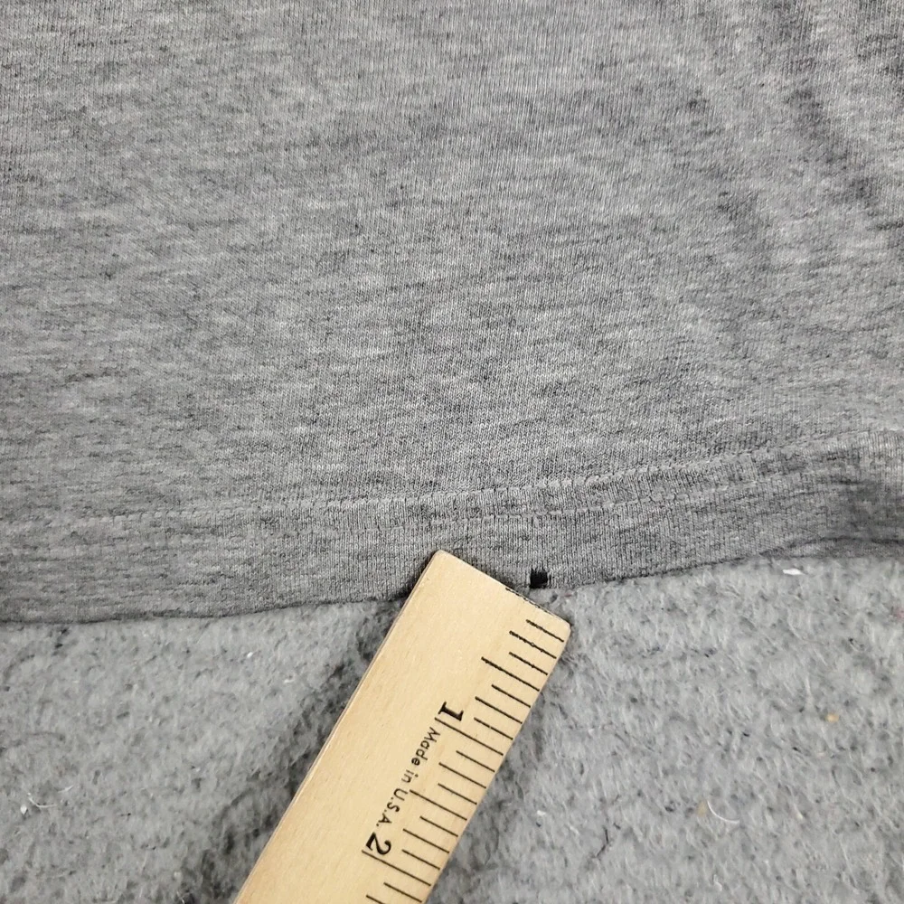 Nike T Shirt Mens XL Gray Swoosh Logo Casual Short Sleeve Crew Neck Tee